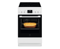 Kuchenka elektryczna ELECTROLUX LKR540266W Termoobieg, Multilevel Cooking - dodatkowy pierścień grzewczy, 50cm